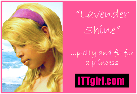 Lavender Shine Headband